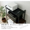 URRZ-1-BK シンプルな伸縮卓上レンジ上ラック1段 ホームテイスト 81283950