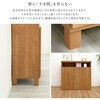 SH-34-OC75-NA 日本製 オープン収納付きキャビネット 75cm ホームテイスト 81284869