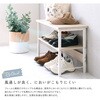 FGBZ-60-WOK さわやかな 収納棚付き玄関ベンチ ホームテイスト 81283941