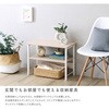 FGBZ-60-WOK さわやかな 収納棚付き玄関ベンチ ホームテイスト 81283941