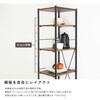 VRZ-H-WAL ヴィンテージ調 調節可能カゴ付きキッチンラック ハイタイプ ホームテイスト 81283819