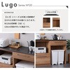 SH-22-CKS120-AB-GY 日本製 特殊鋼板を使った組み合わせキッチンカウンター【Lugo-ルゴ-】120cm オープン収納+ゴミ箱上カウンター ホームテイスト 81284169