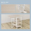 FBW-357-WOK さわやかな 調節可能棚付き バタフライワゴン ホームテイスト 81284370