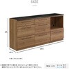 SH-22-CKS180-ACC-GY 日本製 特殊鋼板を使った組み合わせキッチンカウンター 180cm オープン収納+引き出し収納+引き出し収納 ホームテイスト 81284458