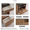 SH-22-CKS180-ACC-GY 日本製 特殊鋼板を使った組み合わせキッチンカウンター 180cm オープン収納+引き出し収納+引き出し収納 ホームテイスト 81284458