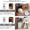 SH-22-CKS60-D-GY 日本製 特殊鋼板を使ったキッチンカウンター【Lugo-ルゴ-】扉収納 60cm ホームテイスト 81284738