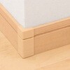 DLBDP10-W1 巾木コーナーキャップ 出隅用(P型対応) ウッドワン 81290995