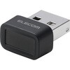 指紋認証リーダー USB-A 小型ドングル ノートPC向け Windows Hello機能対応 Windows 11/10対応 MoC方式 エレコム