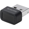 Microsoft認証品 指紋認証リーダー パスキー USB-A 直差し Windows11/10 Hello機能対応 MoC エレコム