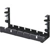 EKCWCT01BK ケーブルトレー デスク下 クランプ式 伸縮 幅36.3～55cm 電源タップ収納 2WAY(デスク上/下) 耐荷重20kg エレコム 81293680