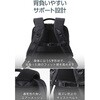 ZSB-BP01P14BK リュック 13L 衝撃吸収 14インチPC対応 出張 通勤 小物整理ポケット付 撥水 バックパック ZEROSHOCK エレコム 81293707