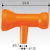 1/4 サイドフローノズル(4個入) VERTEX(バーテックス)