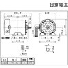 0.3kw TFO-KN 4P 三相 0.3kw TFO-KN 4P 脚取付 全閉(外扇)屋内型 モータ 日東電工 81318758
