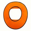 J2447-OR ヘルメット用蛍光バイザー セーフラン安全用品 81353828