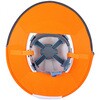 J2447-OR ヘルメット用蛍光バイザー セーフラン安全用品 81353828