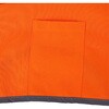 J2447-OR ヘルメット用蛍光バイザー セーフラン安全用品 81353828