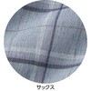 822322-22 822322 麻混楊柳ポロ衿上下スーツ ケアファッション 81353907