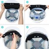 J2751-BK ヘルメット用吸汗タオルパッド セーフラン安全用品 81355149