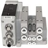 TVG1B-B04CS3JA4C-02B プラグインブロックマニホールド パイロット式3・5ポート弁 ベース配管 TVG1BシリーズEtherNet/IP(NPN出力)(マニホールドベースのみ) CKD 81364416