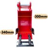 #105R-PB300-K240 幅狭バケット(平爪タイプ) NAKATAKI 81366419
