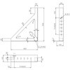 71J0BKTR.L 樹脂製工具箱【LAGO社製】専用ステー/左右セット品 信和自動車工業 81366760