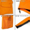 RR7812OR3 デュアルテックス3レイヤーBIBレインスーツ ラフアンドロード 81378739