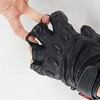 RR8361BK5 パンチングレザーハーフフィンガーグローブDS ラフアンドロード 81378197