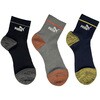PWS-3401-MK MESH FIT 先丸 ミドル 3P PUMA WORK SOCKS 81381925