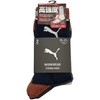 PWS-1701-MK STRONG HARD 先丸 クルー 2P PUMA WORK SOCKS 81381749