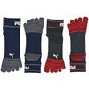 PWS-2405-MK DEO STRONG 五本指 ミドル 2P PUMA WORK SOCKS 81381977