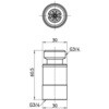 PM101-20 FB洗濯機用アダプター SANEI(旧:三栄水栓製作所) 81382361