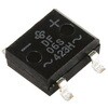 Vishay 整流用 ブリッジダイオード 単相 1A， 600V， 8.51 x 6.5 x 3.3mm， DF06S-E3/77 VISHAY