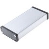 Hammond 160 x 78 x 27mm アルミニウム 陽極酸化処理(クリア) HAMMOND