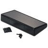 Hammond 汎用ボックス， ABS樹脂， 高さ：86 mm， 奥行き：34 mm 1599ETSBK HAMMOND