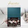 Kiwami ライティングマット下敷 孔雀青 peacock blue 共栄プラスチック