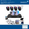 SWDVK-846804SL2DE Swann �Z�L�����e�B�J���� 8CH DVR�V�X�e�� �_�Ń��C�g&�x�����C�g �o���b�g�J����4��&�h�[���J����2�Z�b�g SWANN(�X����) 81529746