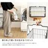 VLRZ-2B-SBO ヴィンテージ調 調節可能 カゴ付きランドリーラック ホームテイスト 81723988