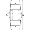 SVS-200 サカエオリジナルキャスター ゴム車輪 サカエ 81724898