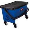 ラバーメイドCS プレス式リングバケット ブルー蓋付 RUBBERMAID