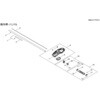 RM3127-PTD15部品操作桿・ハンドル 新ダイワ