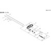 RM3127-PTD部品操作桿・ハンドル 新ダイワ