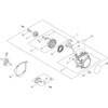177234-12220 【部品】 リコイルスタータ・プーリ部品エンジン刈払機 SRE2731GT 共立 81761648