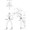 K8710TJK シングルワンホール混合栓 SANEI(旧:三栄水栓製作所) 81763267