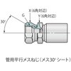 OKE10 x 2500L 1008F=1008F 油圧ホース 1.5MPa 低圧用ゴムホース OKE (両端金具F) 鉱物性作動油・水グリーコール・水 BRIDGESTONE(ブリヂストン) 81863595