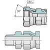OKE04 x 2900L SUS F+8001=F+8001 油圧ホース 1.5MPa 低圧用ゴムホース OKE (両端金具F+アダプタ付 ステンレス SUS304) 鉱物性作動油・水グリーコール・水 ノーブランド 81763651