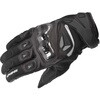 06-224/WHT/BK/L GK-224 Carbon Protect Leather Mesh-Gloves コミネ 81798267