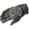 06-224/WHT/BK/L GK-224 Carbon Protect Leather Mesh-Gloves コミネ 81798267