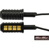 MM11-0085-BK バイク用 アルミ製 LEDウインカー 12V 2個セット MAD MAX(マッドマックス) 81817210