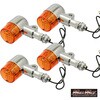 MM11-0087-01-2 バイク用 アルミ製 LED ミニヨーロピアンウインカー 12V MAD MAX(マッドマックス) 81817368