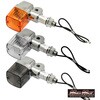 MM11-0088-SET2 バイク用 アルミ製 LED ミニヨーロピアンウインカー 12V MAD MAX(マッドマックス) 81817395